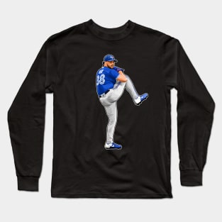 Robbie Ray Throw A Pitch Long Sleeve T-Shirt